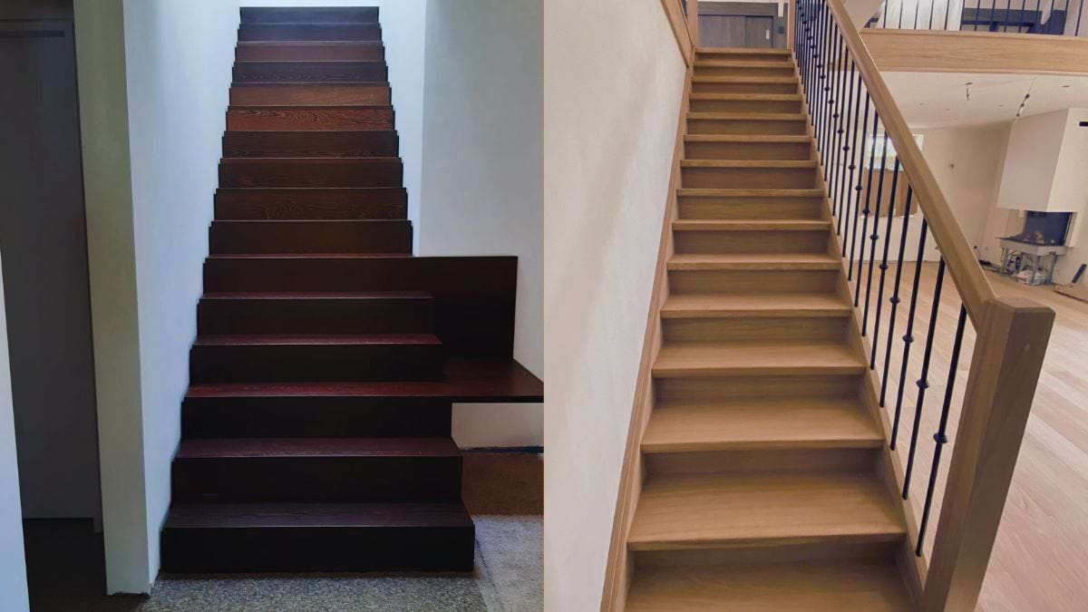 soorten trapvormen: voorbeelden van een rechte trap
